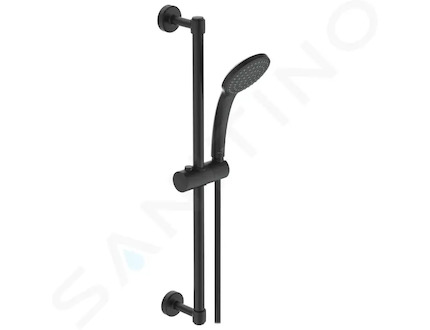 Ideal Standard Idealrain - Set sprchové hlavice, tyče a hadice, černá BD142XG
