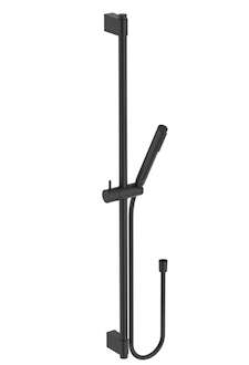 Ideal Standard Idealrain - Set sprchové hlavice, tyče a hadice, hedvábná černá A7617XG
