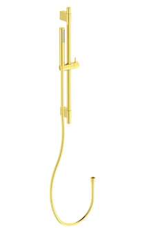 Ideal Standard Idealrain - Set sprchové hlavice, tyče a hadice, kartáčované zlato A7616A2