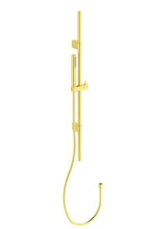 Ideal Standard Idealrain - Set sprchové hlavice, tyče a hadice, kartáčované zlato A7617A2