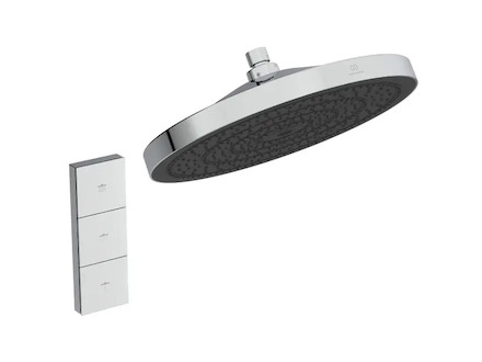 Ideal Standard Idealrain Solos - Hlavová sprcha, průměr 30 cm, 3 proudy, chrom A7889AA