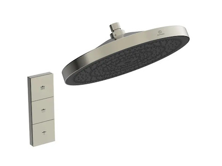 Ideal Standard Idealrain Solos - Hlavová sprcha, průměr 30 cm, 3 proudy, Silver Storm A7889GN