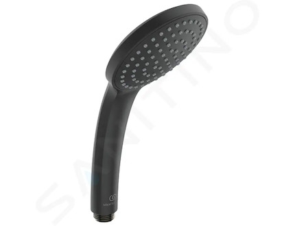 Ideal Standard Idealrain - Sprchová hlavice 10 cm, 1 proud, černá B9402XG