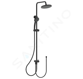Ideal Standard Idealrain - Sprchový set s přepínačem, černá BC747XG
