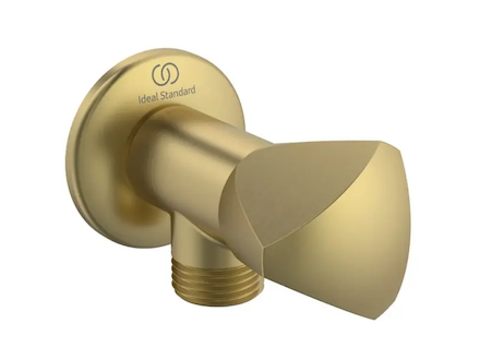 Ideal Standard Idealspray - Rohový ventil, kartáčované zlato BD650A2