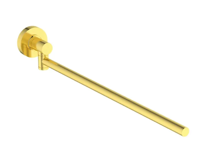Ideal Standard IOM - Držák ručníku, otočný, délka 37 cm, kartáčované zlato A7651A2