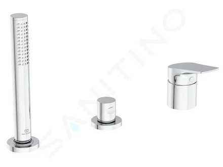 Ideal Standard La Dolce Vita - Baterie na okraj vany, 3-otvorová instalace, chrom BD670AA