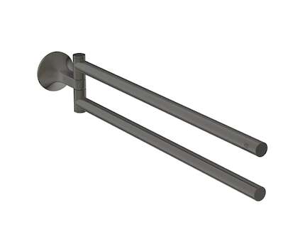 Ideal Standard La Dolce Vita - Dvojitý držák ručníků, Magnetic Grey T5505A5