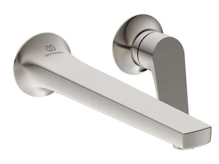 Ideal Standard La Dolce Vita - Umyvadlová baterie pod omítku, 2-otvorová instalace, Silver Storm BD957GN