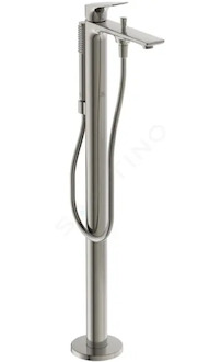 Ideal Standard La Dolce Vita - Vanová baterie do podlahy, Silver Storm BD673GN