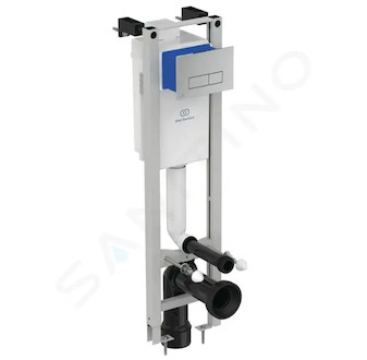 Ideal Standard ProSys - Předstěnová instalace ECO M pro závěsné WC s tlačítkem, chrom E2332AA