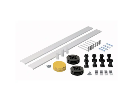 Ideal Standard Simplicity Stone - Podpora a čelní panel ke čtvrtkruhové vaničce, univerzální, bílá L631001