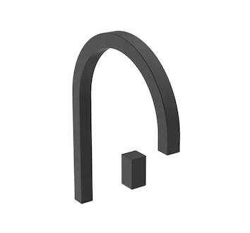 Ideal Standard Solos - Umyvadlová baterie, 2-otvorová instalace, EcoFlow, hedvábná černá A7831XG