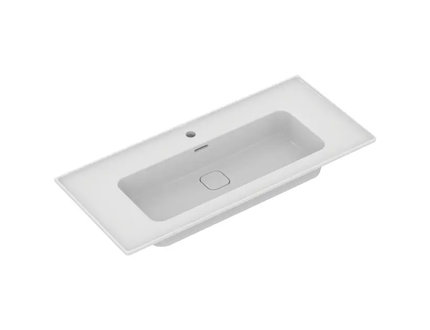 Ideal Standard Strada II - Nábytkové umyvadlo 104x46 cm, s otvorem pro baterii, bílá T300401