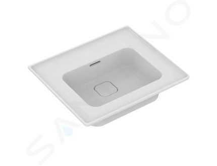 Ideal Standard Strada II - Nábytkové umyvadlo 54x46 cm, bez otvoru pro baterii, s Ideal Plus, bílá T3632MA