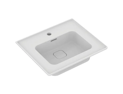 Ideal Standard Strada II - Nábytkové umyvadlo 54x46 cm, s otvorem pro baterii, s Ideal Plus, bílá T2988MA