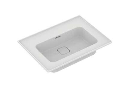 Ideal Standard Strada II - Nábytkové umyvadlo 64x46 cm, bez otvoru pro baterii, s Ideal Plus, bílá T3633MA