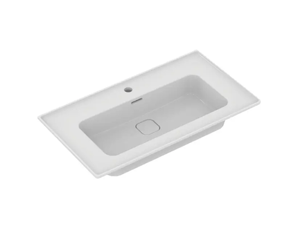 Ideal Standard Strada II - Nábytkové umyvadlo 84x46 cm, s otvorem pro baterii, s Ideal Plus, bílá T3003MA