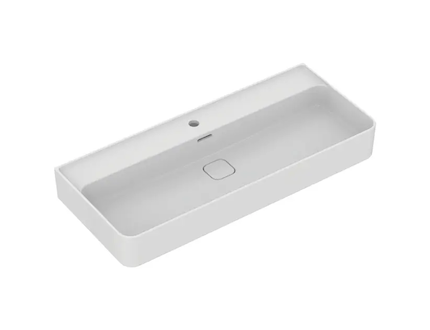 Ideal Standard Strada II - Umyvadlo 100x43 cm, s přepadem, s otvorem pro baterii, bílá T300201