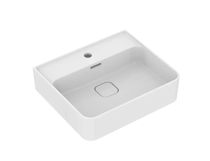 Ideal Standard Strada II - Umyvadlo 50x43 cm, s přepadem, otvor pro baterii, bílá T364301