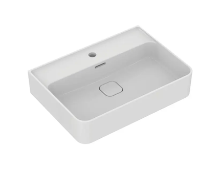 Ideal Standard Strada II - Umyvadlo 60x43 cm, s přepadem, s otvorem pro baterii, s Ideal Plus, bílá T3000MA