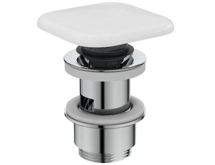 Ideal Standard Strada II - Umyvadlová výpust Click-Clack, bílá T362901