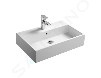 Ideal Standard Strada - Umyvadlo 60x42x15 cm, s přepadem, otvor pro baterii, bílá K077801