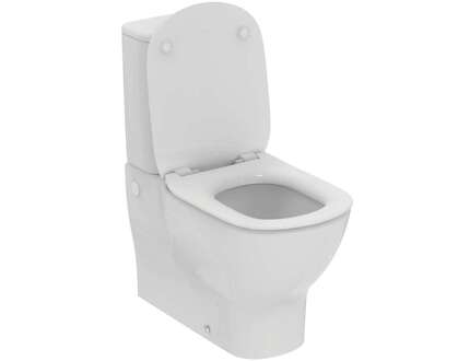 Ideal Standard Tesi - WC kombi se sedátkem SoftClose, vario odpad, spodní napouštění, AquaBlade, bílá T371701