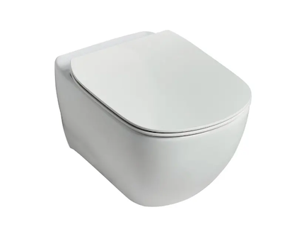Ideal Standard Tesi - Závěsné WC se sedátkem, AquaBlade, bílá T354701