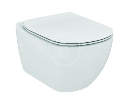 Ideal Standard Tesi - Závěsné WC se sedátkem SoftClose, Rimless, bílá T355101