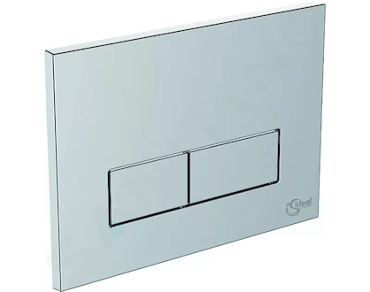 Ideal Standard Tlačítka - Ovládací tlačítko Ideal System mechanické, satin chrom W3708AD