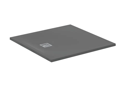 Ideal Standard Ultra Flat S + - Sprchová vanička 100x100 cm, Anti-Slip, šedá T5608FS