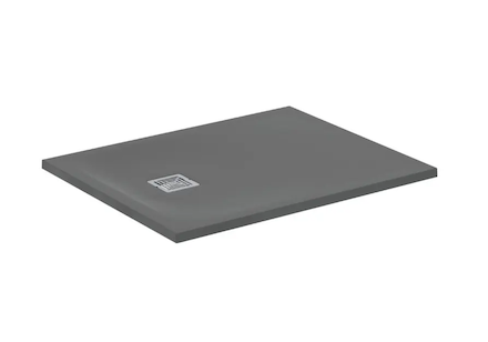 Ideal Standard Ultra Flat S + - Sprchová vanička 100x80 cm, Anti-Slip, šedá T5596FS