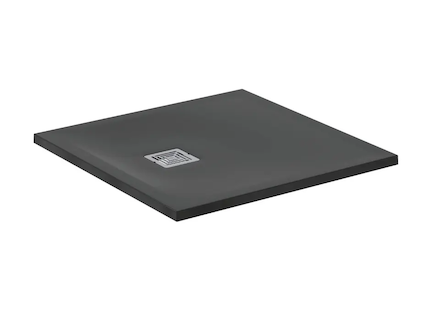 Ideal Standard Ultra Flat S + - Sprchová vanička 80x80 cm, Anti-Slip, černá T5600FV