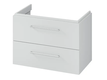 kielle Arkas I - Skříňka pod umyvadlo 79x44x57 cm, 2 zásuvky, šedá 50011802