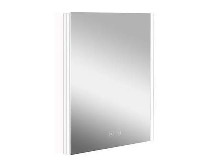 kielle Arkas I - Zrcadlová skříňka s LED osvětlením, vyhříváním a USB portem, 55x70x13 cm, bílá 50111610