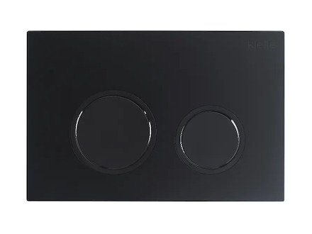 kielle Gemini New II - Ovládací tlačítko splachování, matná černá 70230040