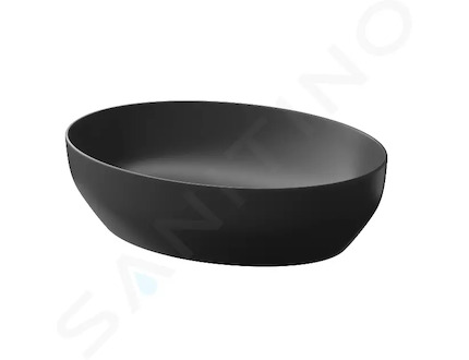 kielle Idolio - Umyvadlo na desku 50x38 cm, antracit 30624504