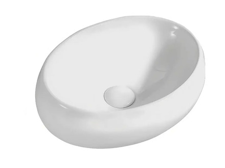 kielle Idolio - Umyvadlo na desku 61x39 cm, bílá 30624610