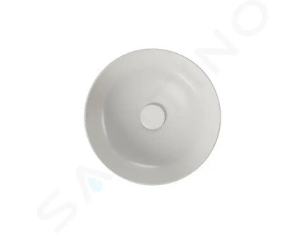 kielle Idolio - Umyvadlo na desku, průměr 40 cm, šedá 30624402