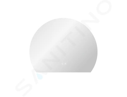 kielle Idolio - Zrcadlo s LED osvětlením a vyhříváním, průměr 80 cm 50324081