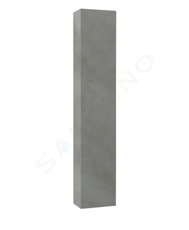 kielle Meara - Vysoká skříňka závěsná, 25x16x130 cm, beton 50226015