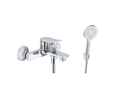 kielle Nefia - Vanová baterie s příslušenstvím EcoSpare, chrom 10327SN70