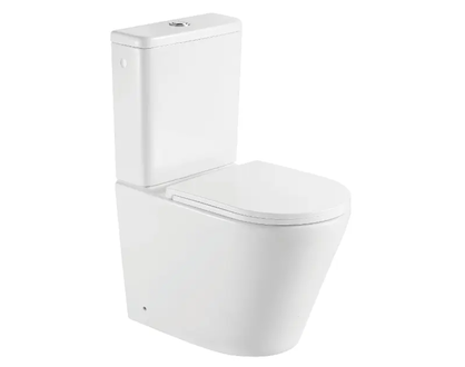 kielle Nefia - WC kombi set s nádržkou a sedátkem softclose, Vortex Rimless, bílá 30227000