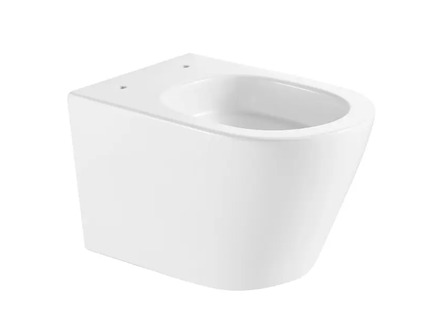kielle Nefia - Závěsné WC, Vortex Rimless+, bílá 30127010