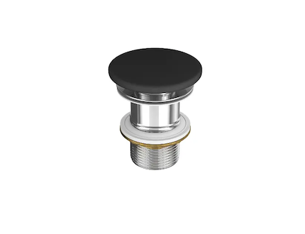 kielle Odtokové soupravy - Neuzavíratelná umyvadlová výpusť, antracit 30901124