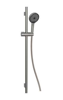 kielle Oudee - Set sprchové hlavice, tyče a hadice, gun metal 20402SE43