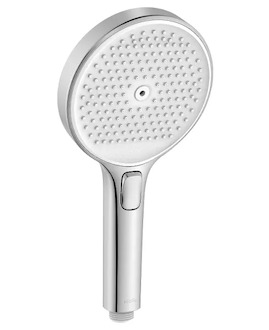 kielle Oudee - Sprchová hlavice 130, 3 proudy, EcoSpare, chrom/bílá 20402011E