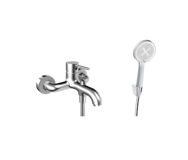 kielle Oudee - Vanová baterie s příslušenstvím EcoSpare, chrom 10302SN20