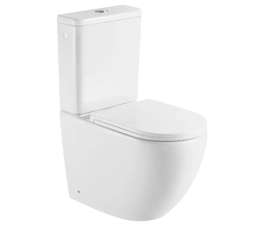 kielle Oudee - WC kombi set s nádržkou a sedátkem softclose, Vortex Rimless, bílá 30202010